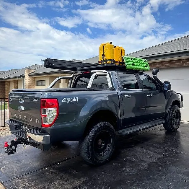 Grey Ford Ranger 4x4 cleaned by OP Car Cleaning